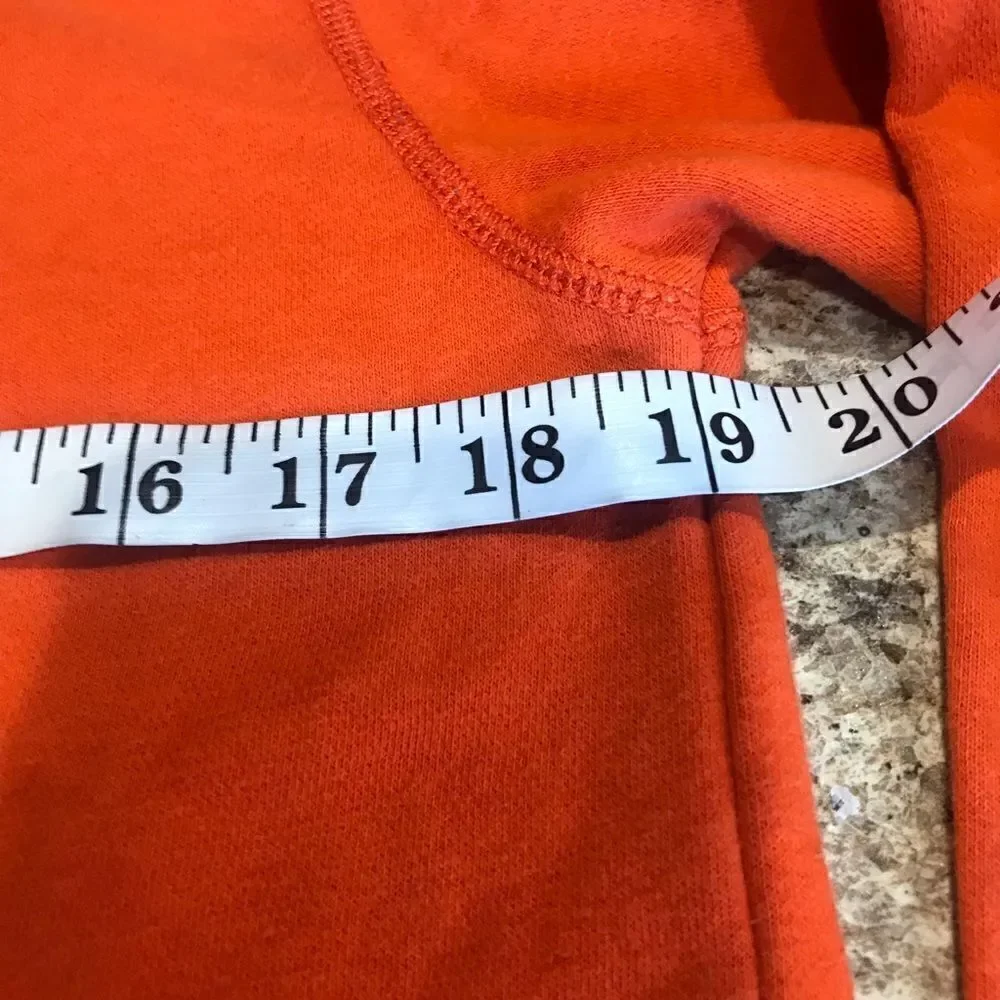 Children’s place boys size large orange hoodie graphic